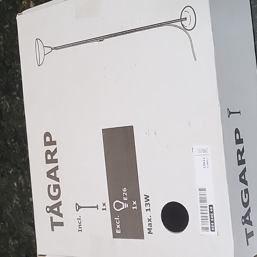 IKEA TÅGARP Floor Lamp - White